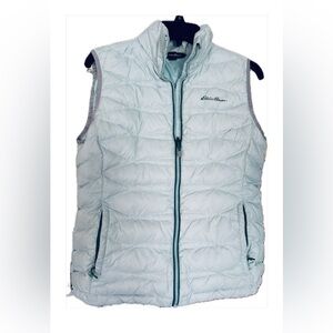 Eddie Bauer Women's Sky Blue Quilted Vest